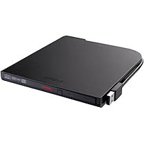BUFFALO Surface対応 書き込みソフト添付 ケーブル収納 ウルトラスリムタイプ ポータブルDVD ブラック DVSM-PT58U2V-BKC 51dYMr8d+oL._AC_UL210_SR210,